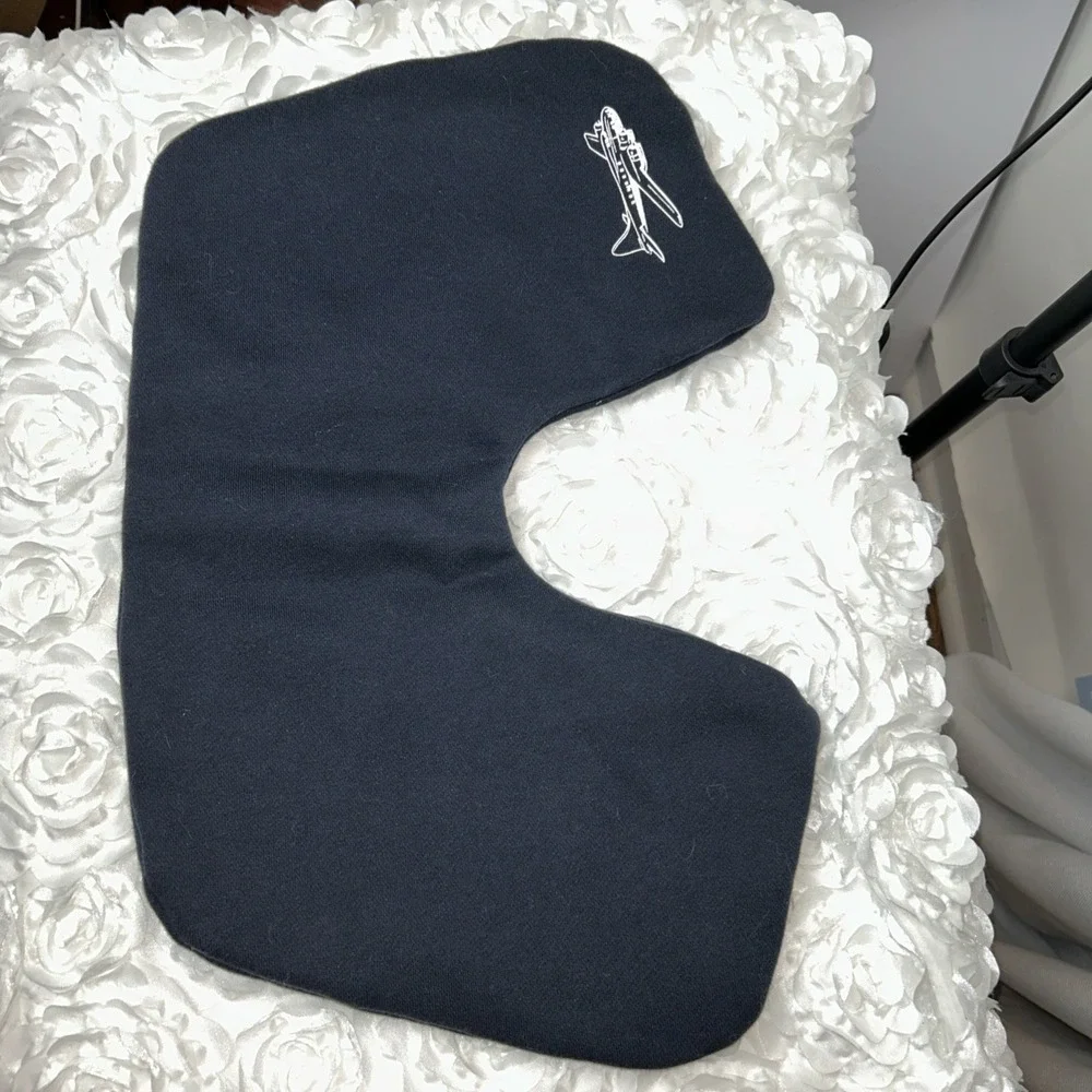 J.‎ Crew Navy Blue Airplane Inflatable Travel Neck Pillow